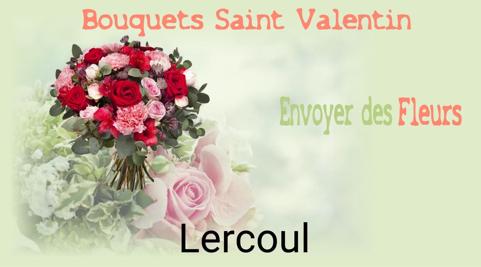 Roses de Saint-Valentin livrées à Lercoul